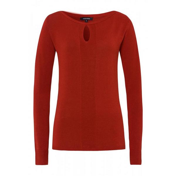 Pullover 1/1 Arm - 0434/burnt orange