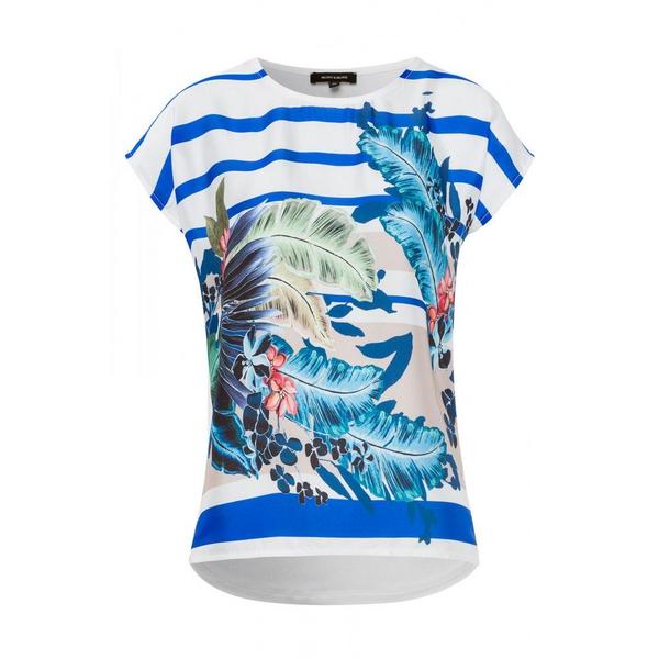 Flower on Stripe Shirt Active - 4331/4331_MC_4331