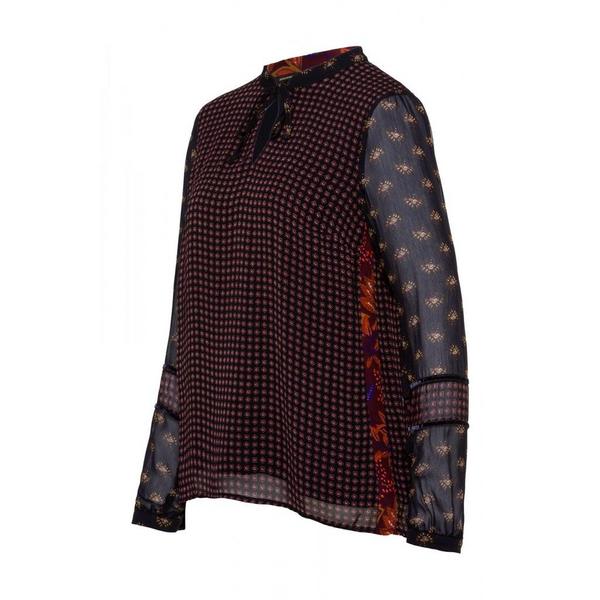 Chiffon Blouse Active - 3375/marine 3 col