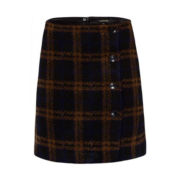Cosy Check Skirt Active - 3790/black 3 col