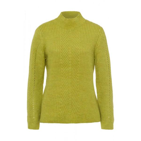 Structured Turtleneck Active - 0610/lime green