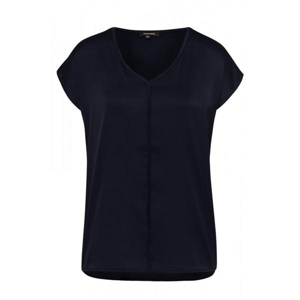 Satin Front Shirt Active - 0375/marine