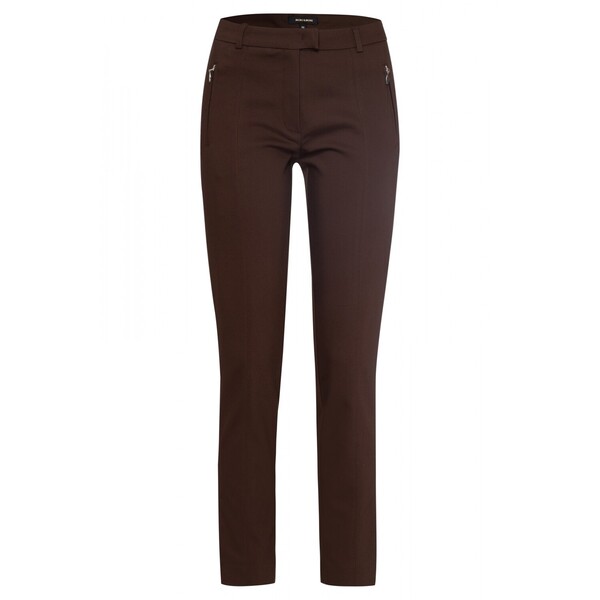 Zip Pocket Pants Active - 0269/chocolate