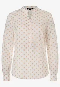 Tupfenbluse  beige/ecru  Frühjahrs-Kollektion