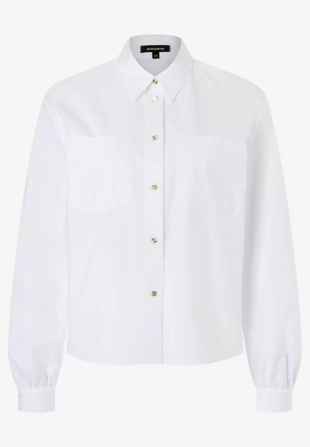 kastige Blusenjacke  weiß  Frühjahrs-Kollektion