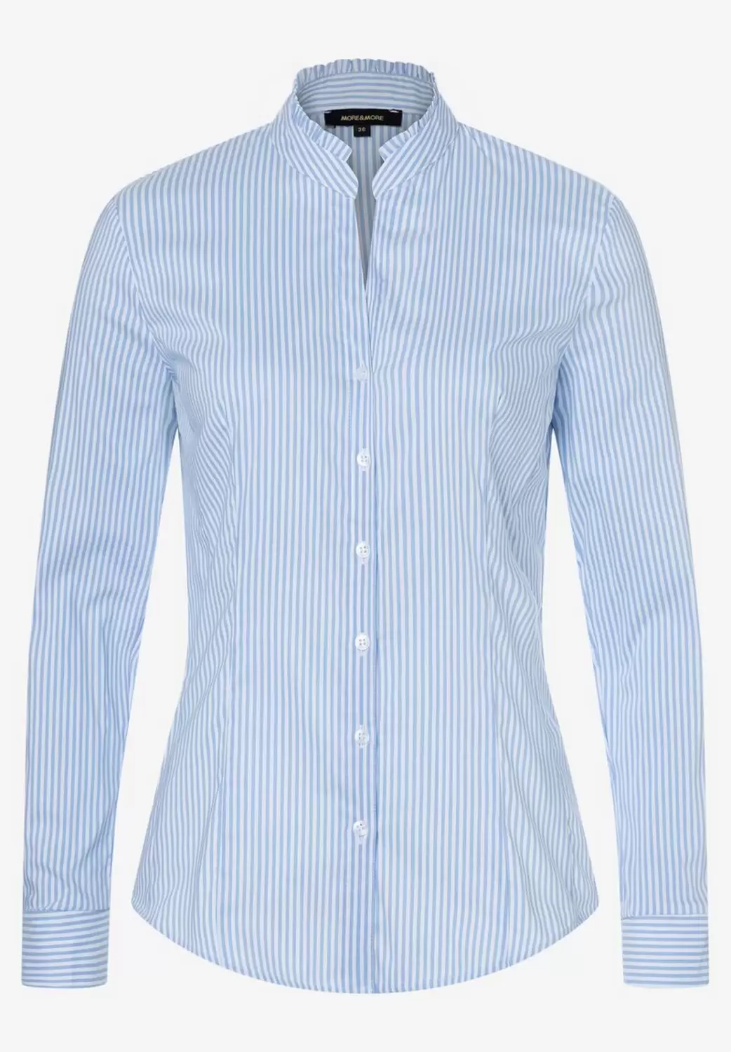 Baumwoll/Stretch Bluse  gestreift  Frühjahrs-Kollektion