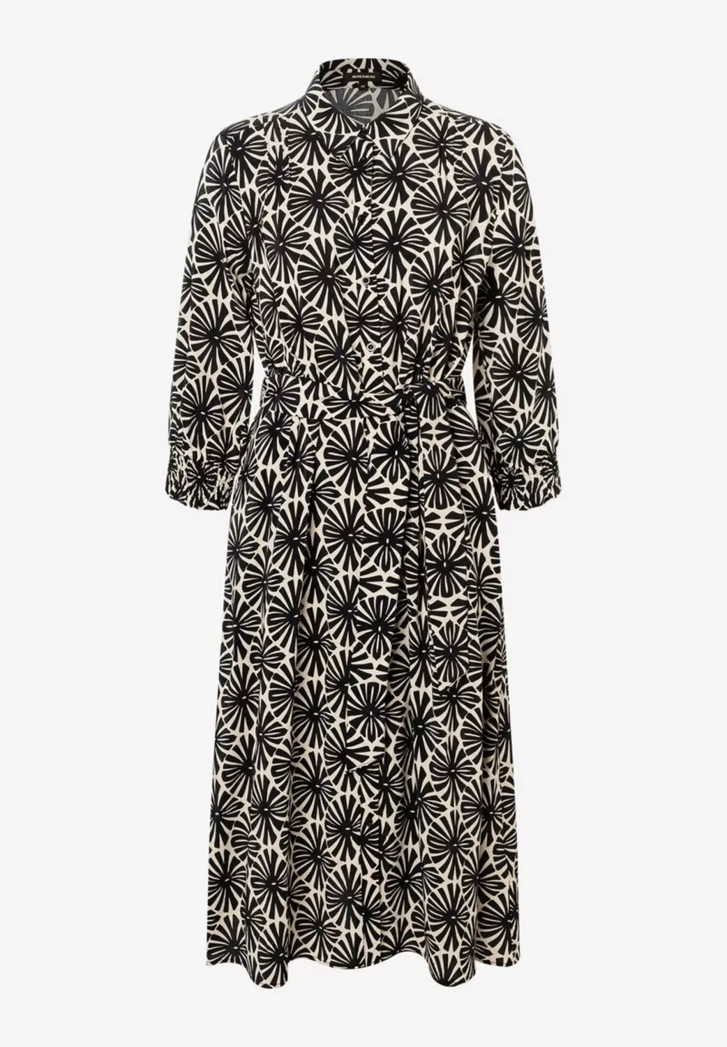 Viskose-Kleid  Print  Frühjahrs-Kollektion