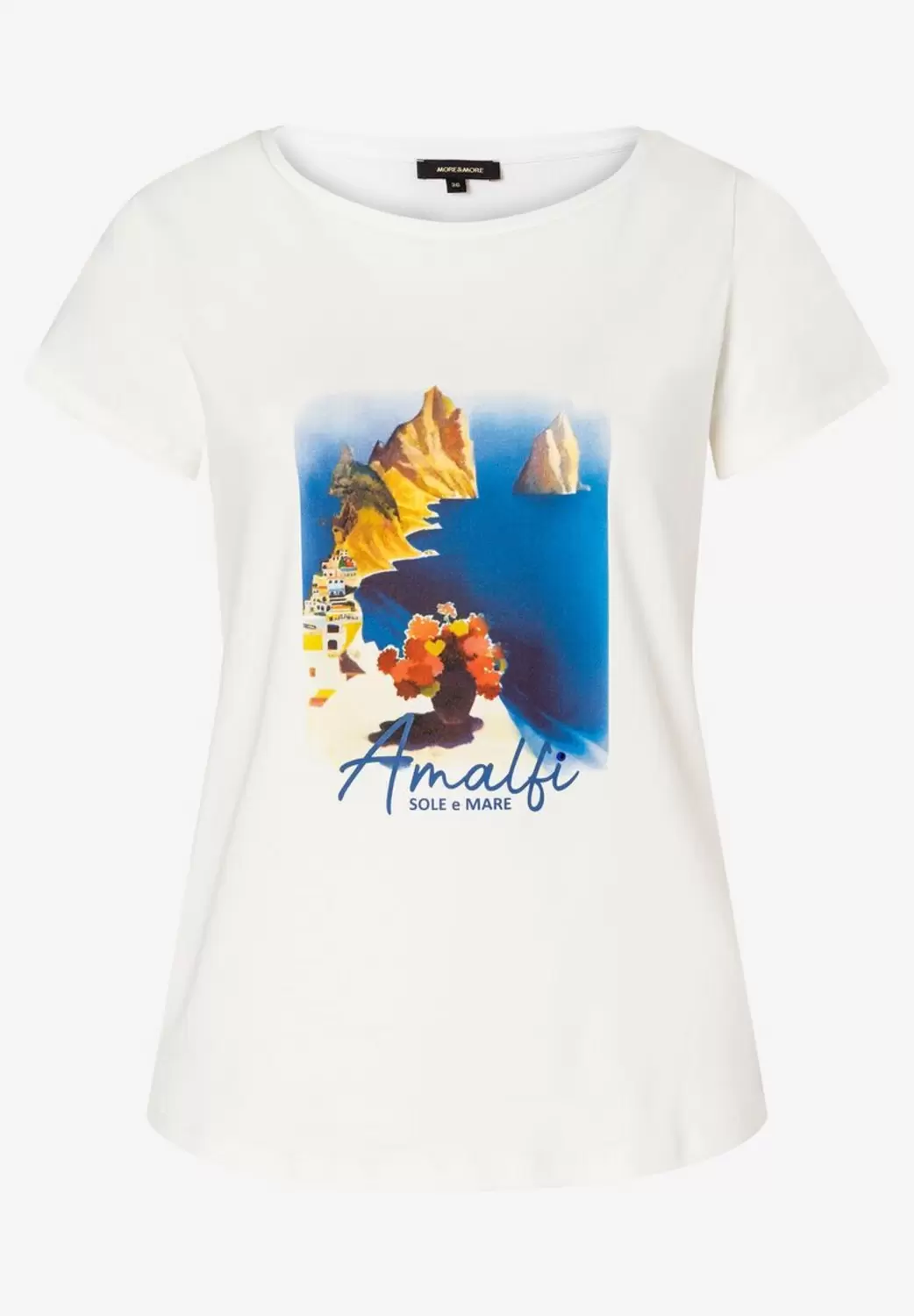 T-Shirt mit Amalfi-Print  Frühjahrs-Kollektion