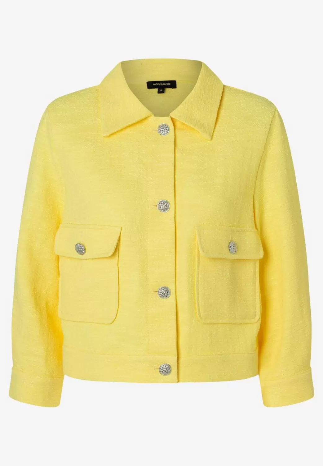 Bouclé-Jacke  tender yellow  Frühjahrs-Kollektion
