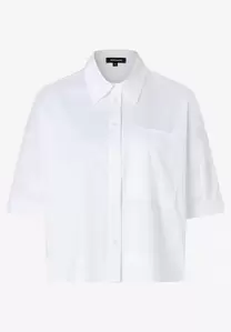 kastige Blusenjacke  weiß  Sommer-Kollektion