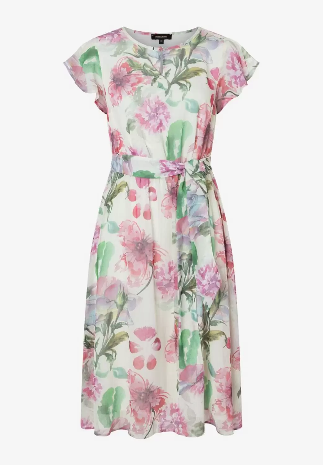 Printed Flower Dress female