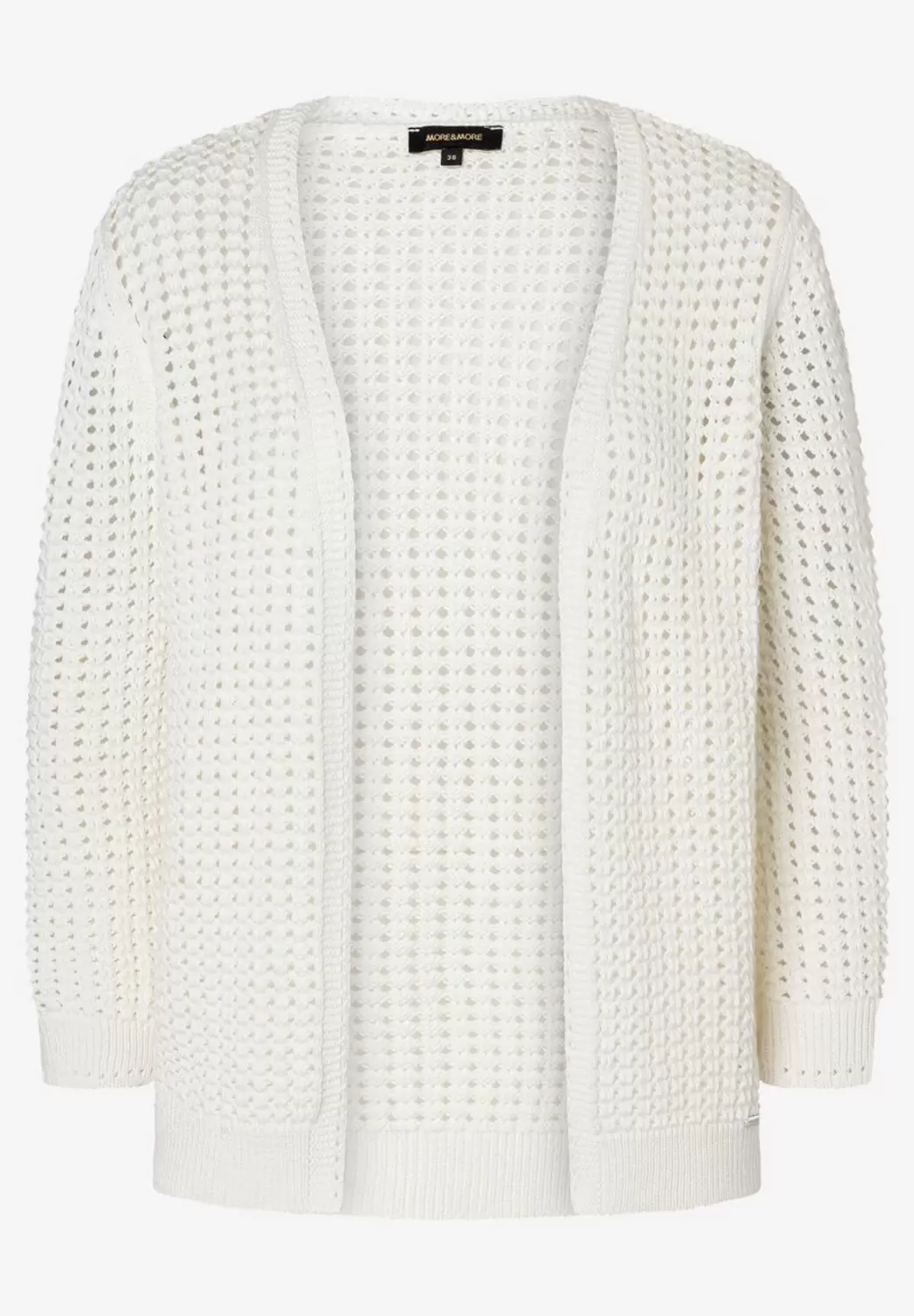 Ajour-Cardigan  ecru  Sommer-Kollektion