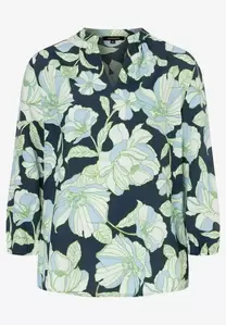 Viskosebluse  Flowerprint  Sommer-Kollektion