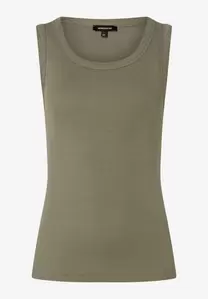 Rippen-Top  tundra olive  Sommer-Kollektion