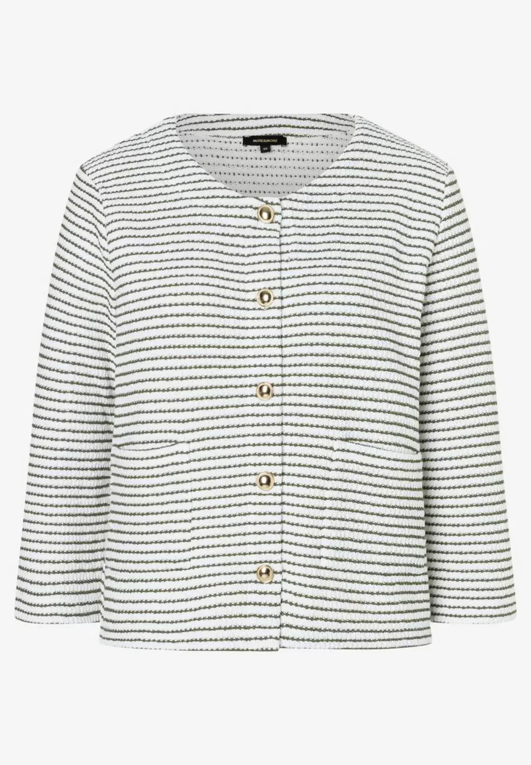 Jerseyjacke  gestreift  Sommer-Kollektion