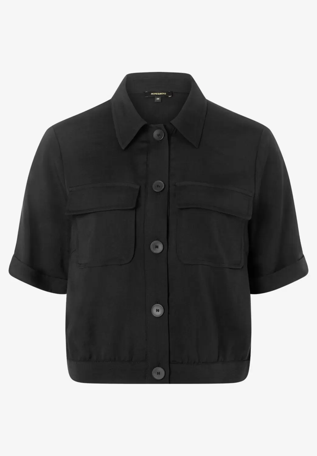 kurze Blusenjacke  schwarz  Sommer-Kollektion