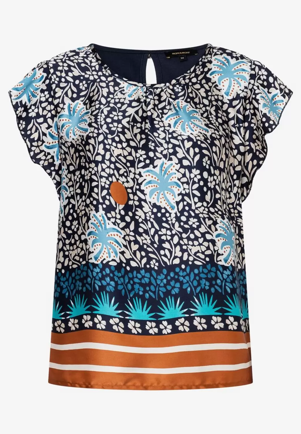 Patch-Shirt with Print