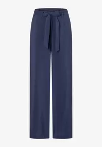 Hose mit Gürtel  marine  Sommer-Kollektion