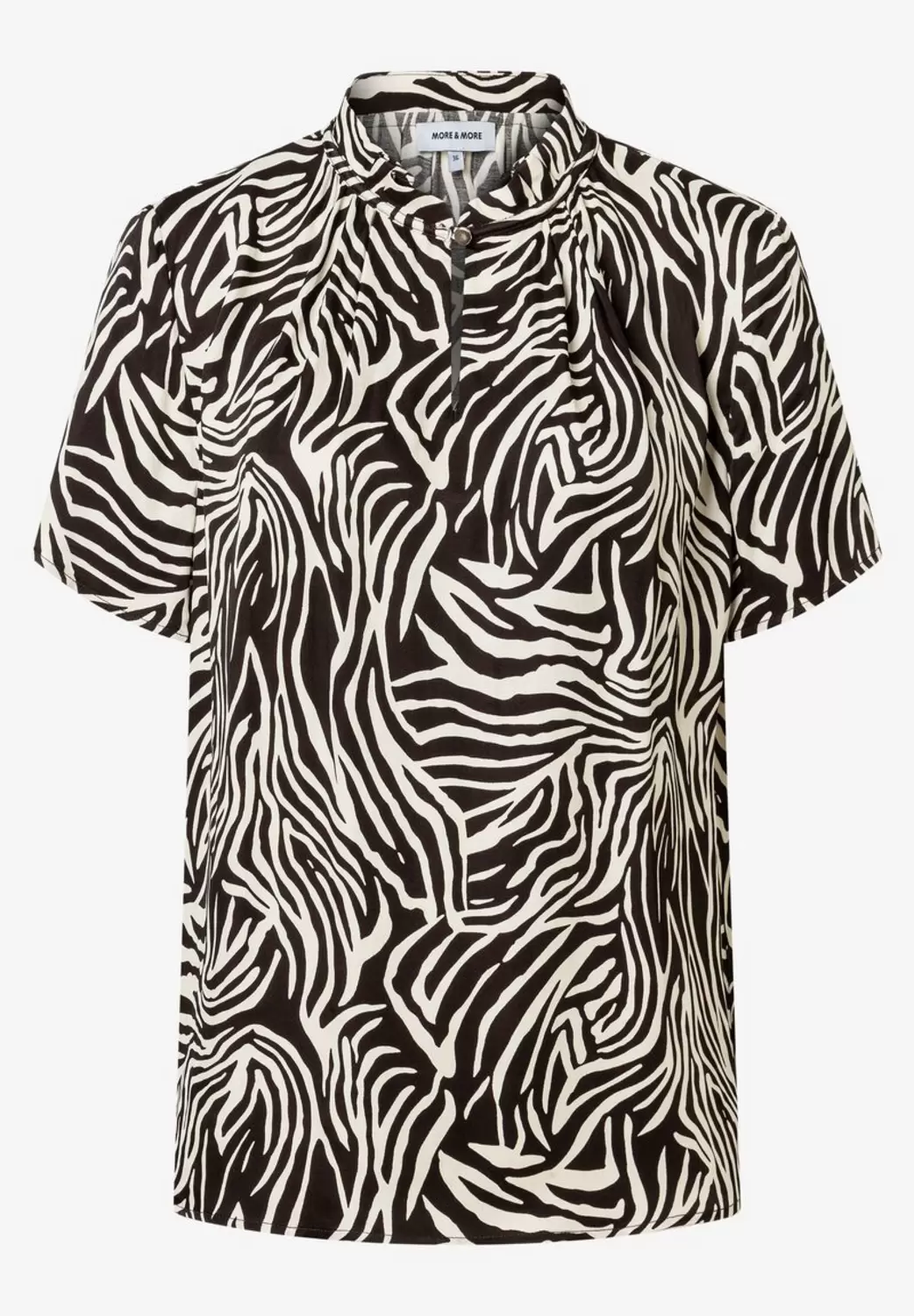 Viskosebluse mit Animalprint