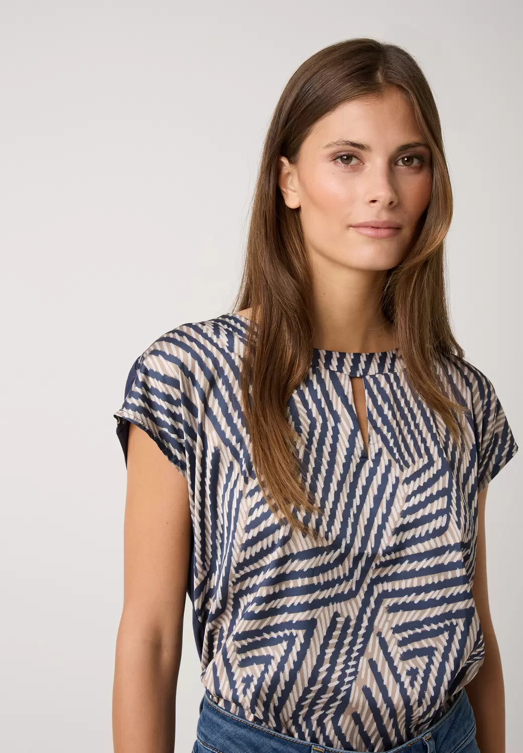 Patch-Shirt with Print