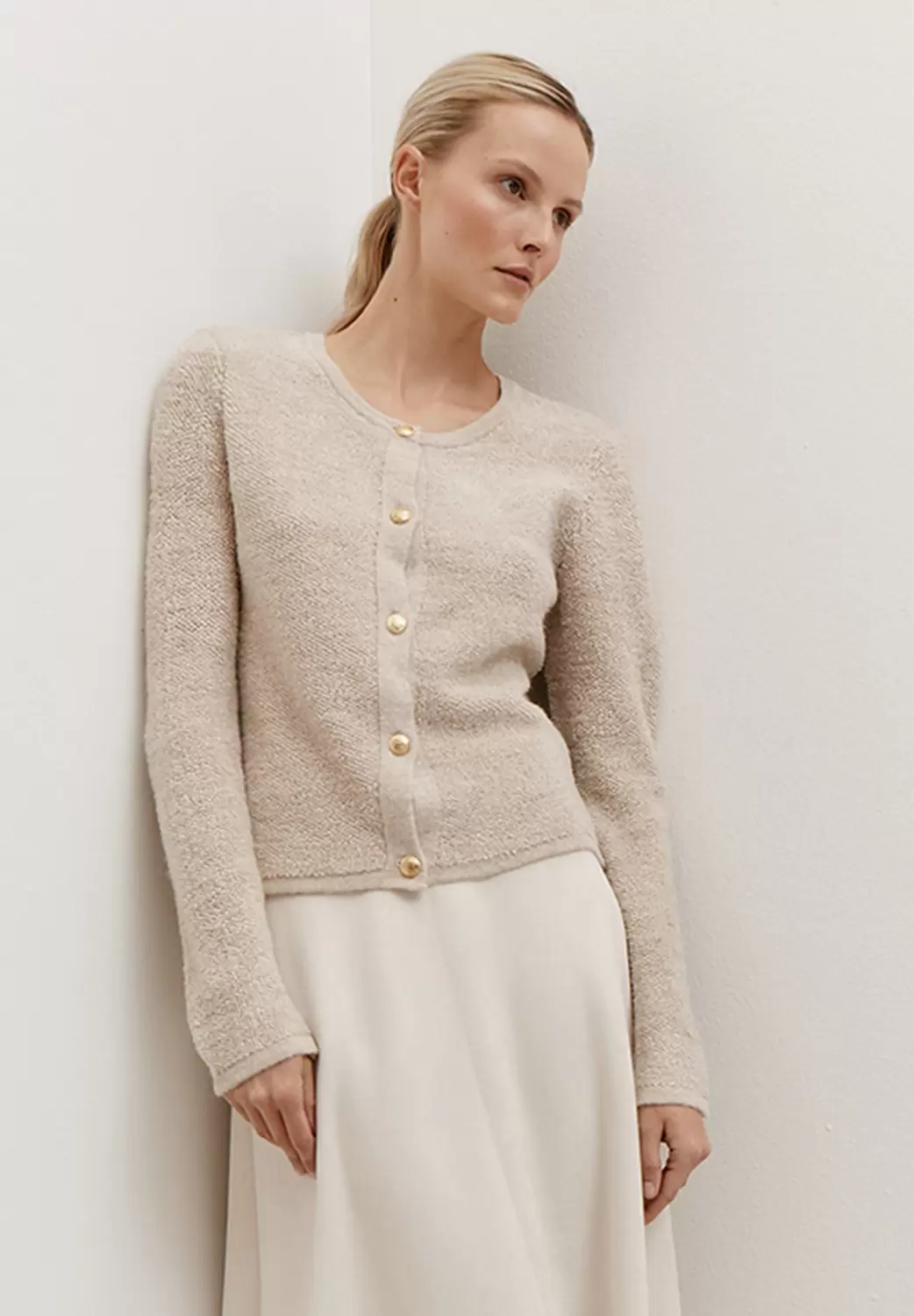 Cardigan with Buttons