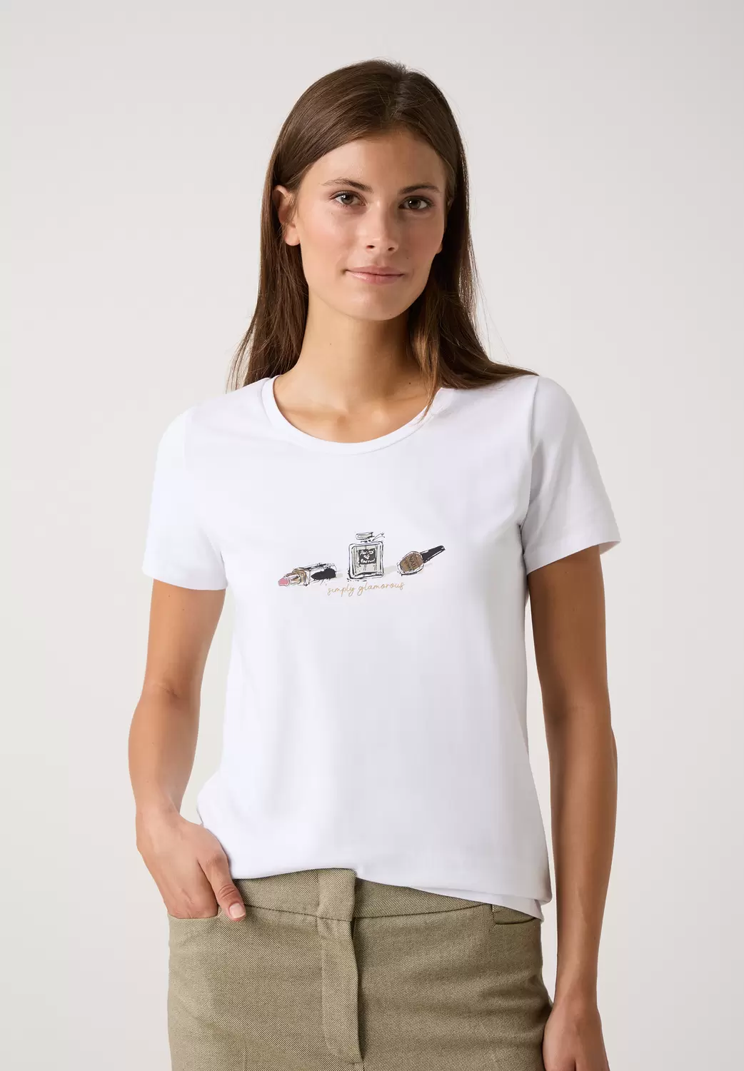 Shirt with Placement Print