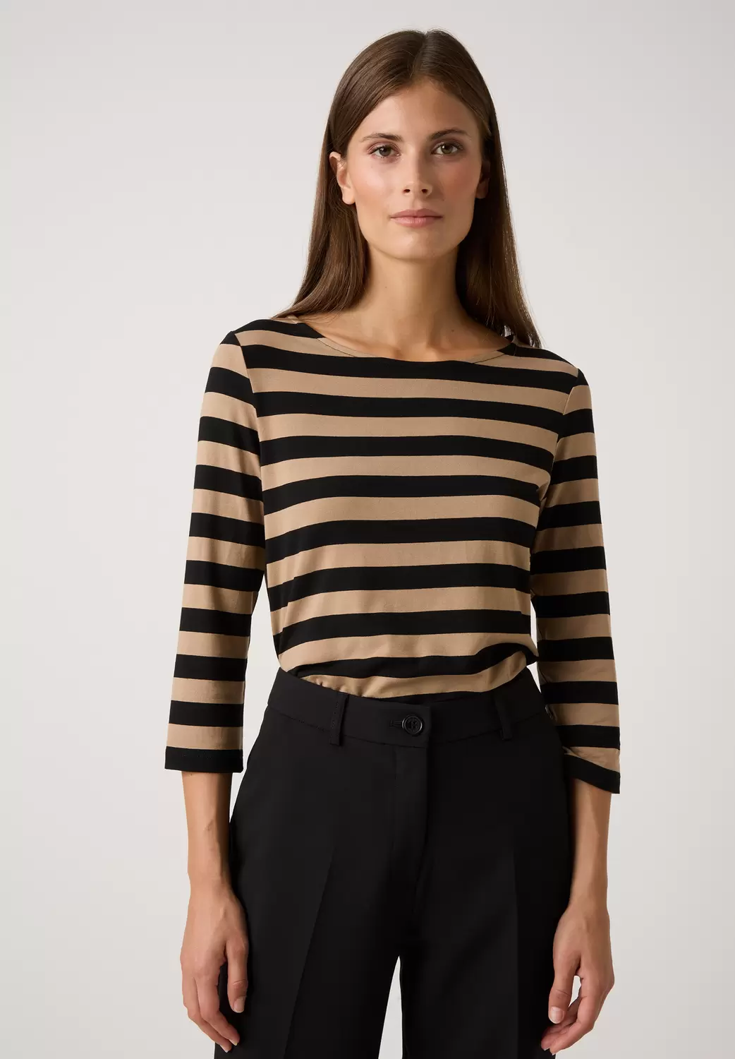 Striped Shirt, 3/4 Sleeve