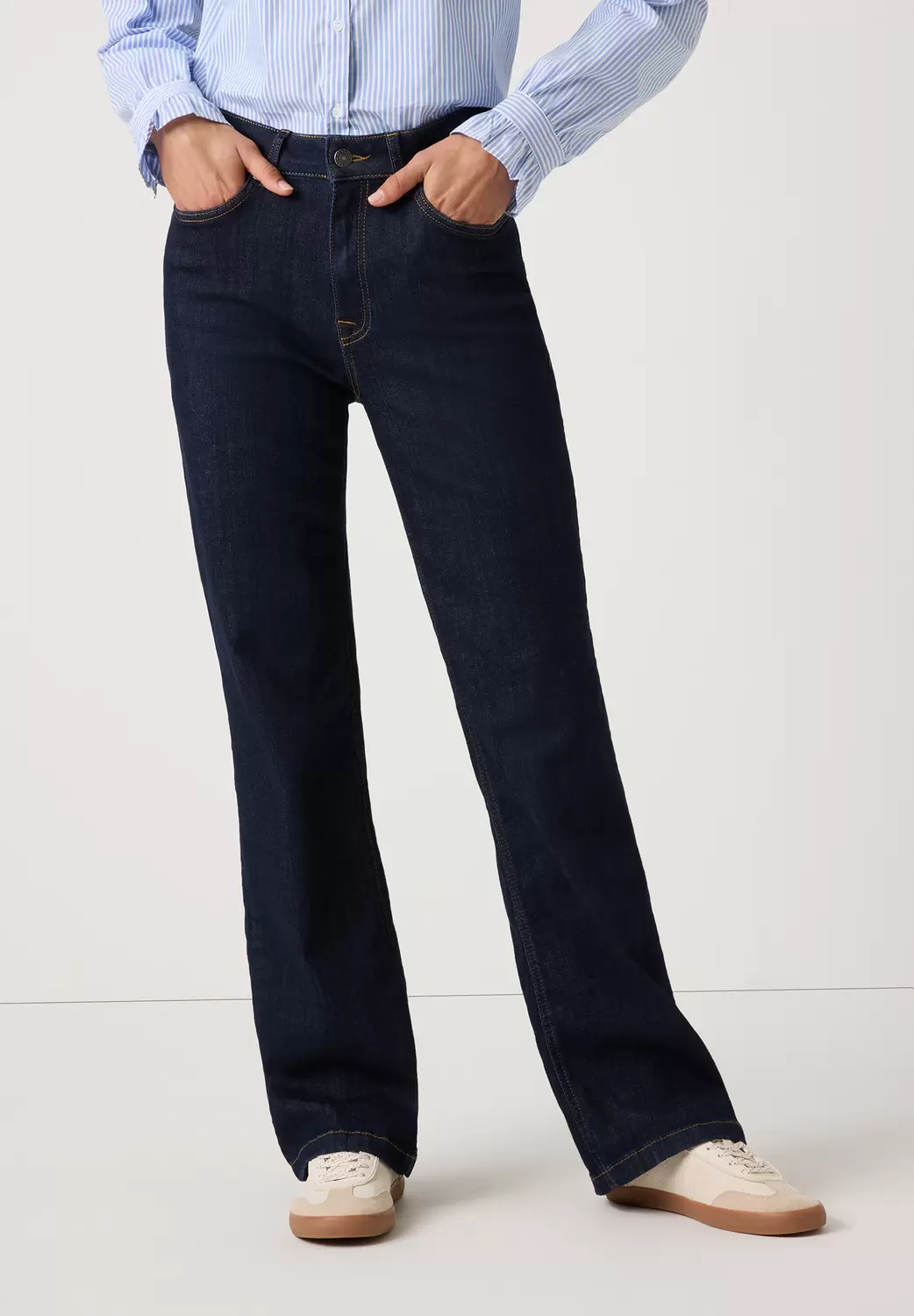Rinse Wash Five-Pocket Marlene Jea female