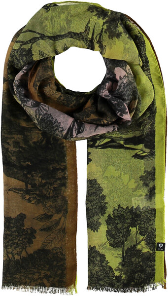 Polyester Schal - 710/lime