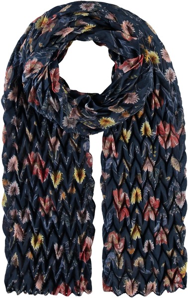 Polyester Schal - 590/navy