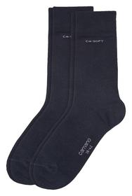 Unisex ca-soft Socks 2p, navy