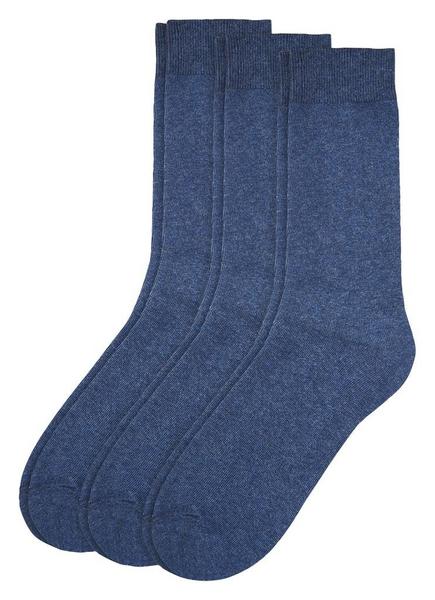 Unisex comfort cotton Socks 3p - 0006/jeans