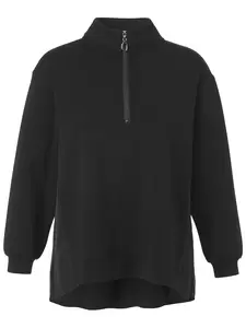 Sweatshirt Kragen 1/1 Arm Materialmix