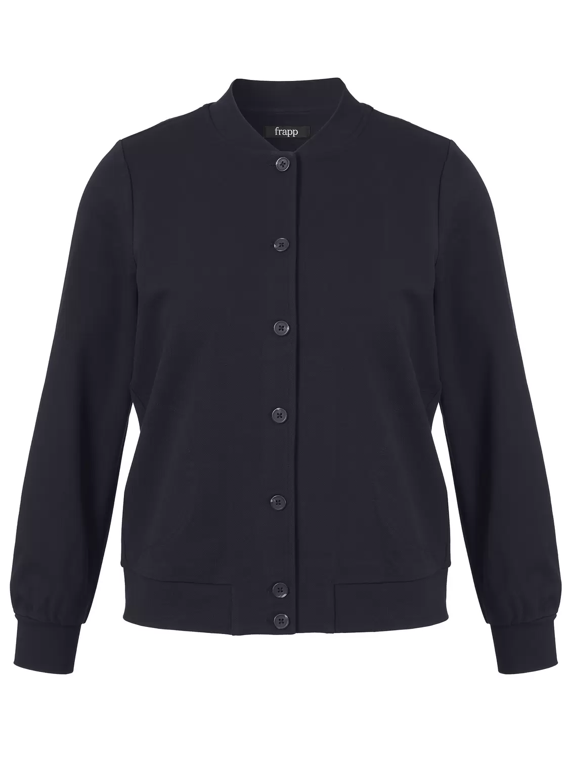 Jacke Stehkragen 1/1 Arm Knöpfe female