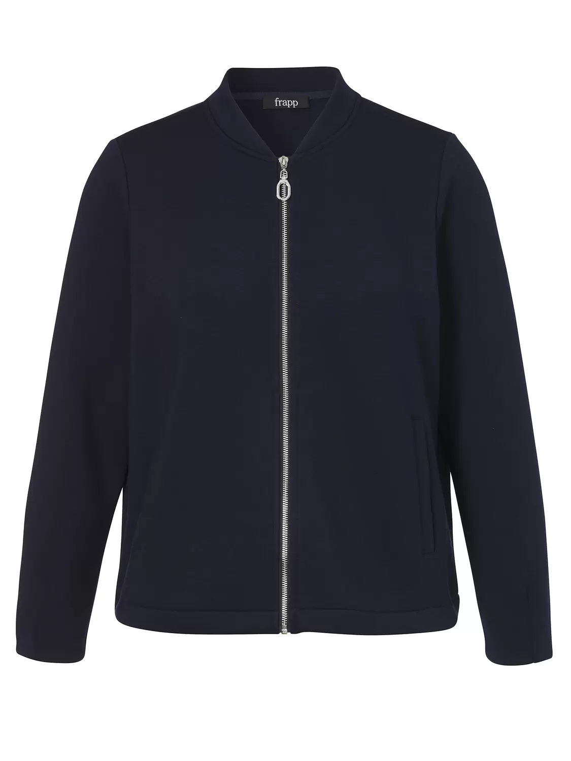 Jacke Rundhals 1/1 Arm Zipper female