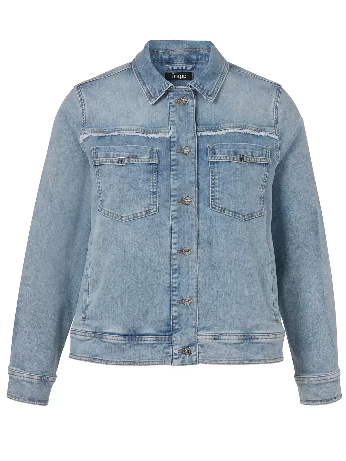 Jacke Kragen 1/1 Arm Jeans female
