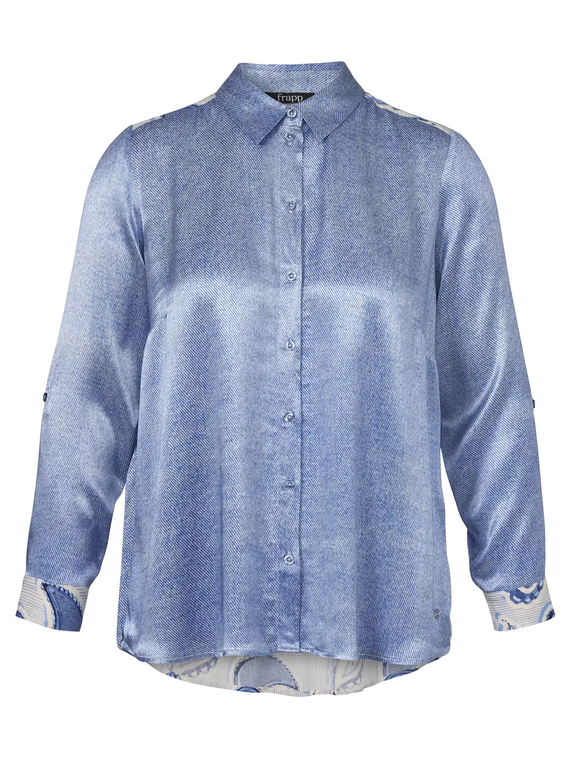 Bluse Hemdkragen 1/1 Arm Druck female