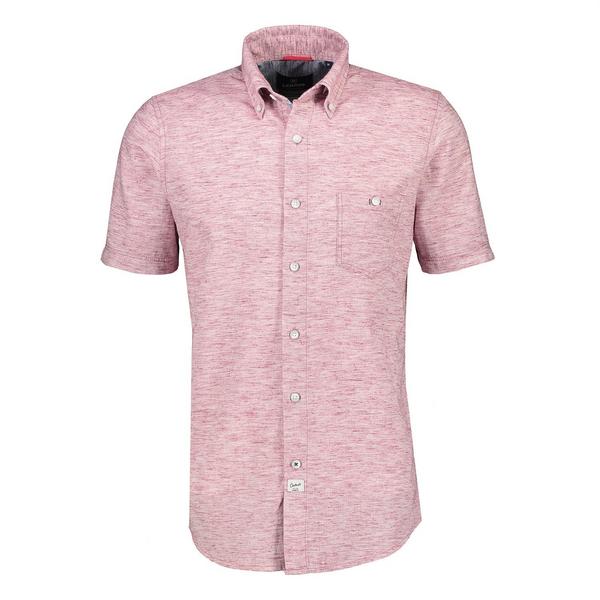 HEMD 1/2 ARM - 345/ROSE HIP RED