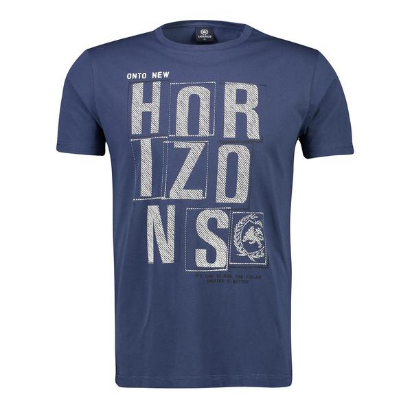 T-SHIRT/SERAFINO 1/2 ARM - 448/STORM BLUE