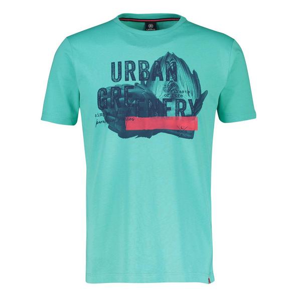 T-SHIRT/SERAFINO 1/2 ARM - 442/MINT BLUE