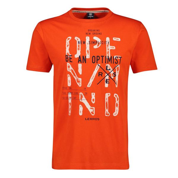 T-SHIRT/SERAFINO 1/2 ARM - 335/HOT PEPPER