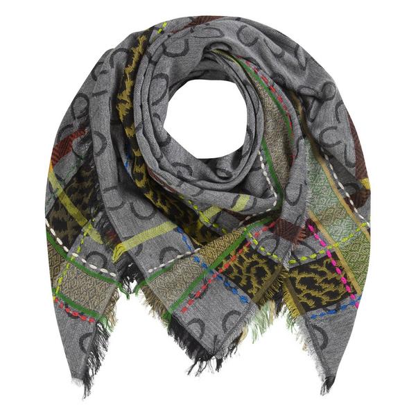 60%ACRYLIC 25%COTTON 120X120CM