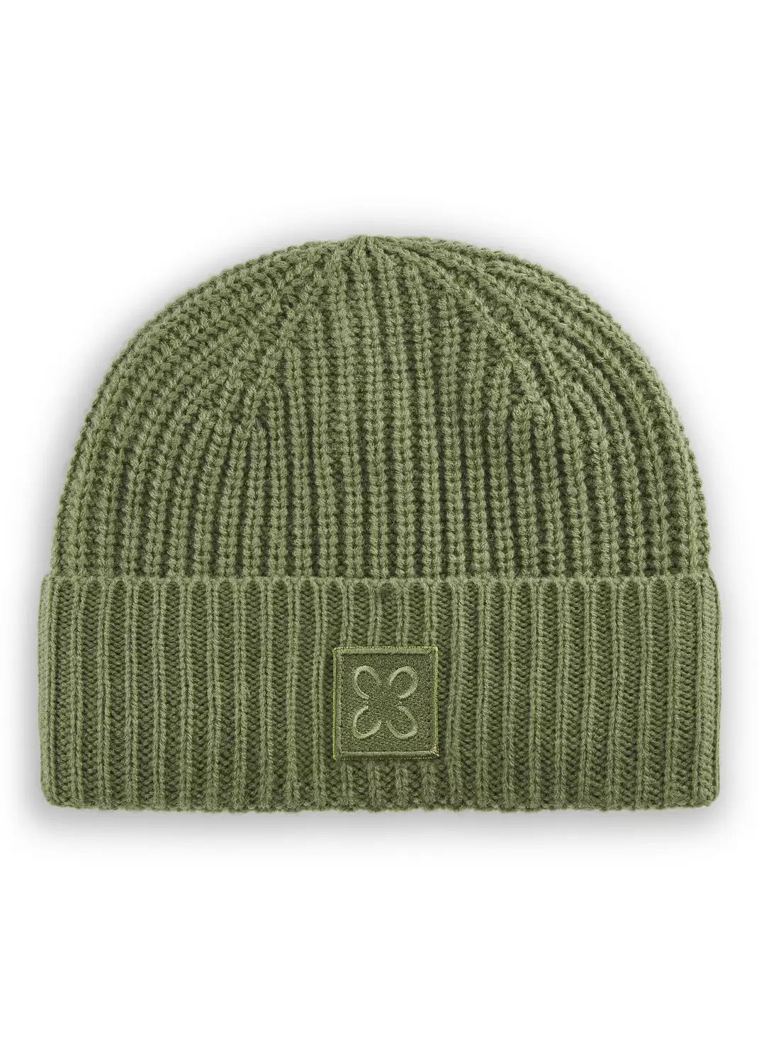 KNITTED HAT ACRYL/WOOL SOLID green-