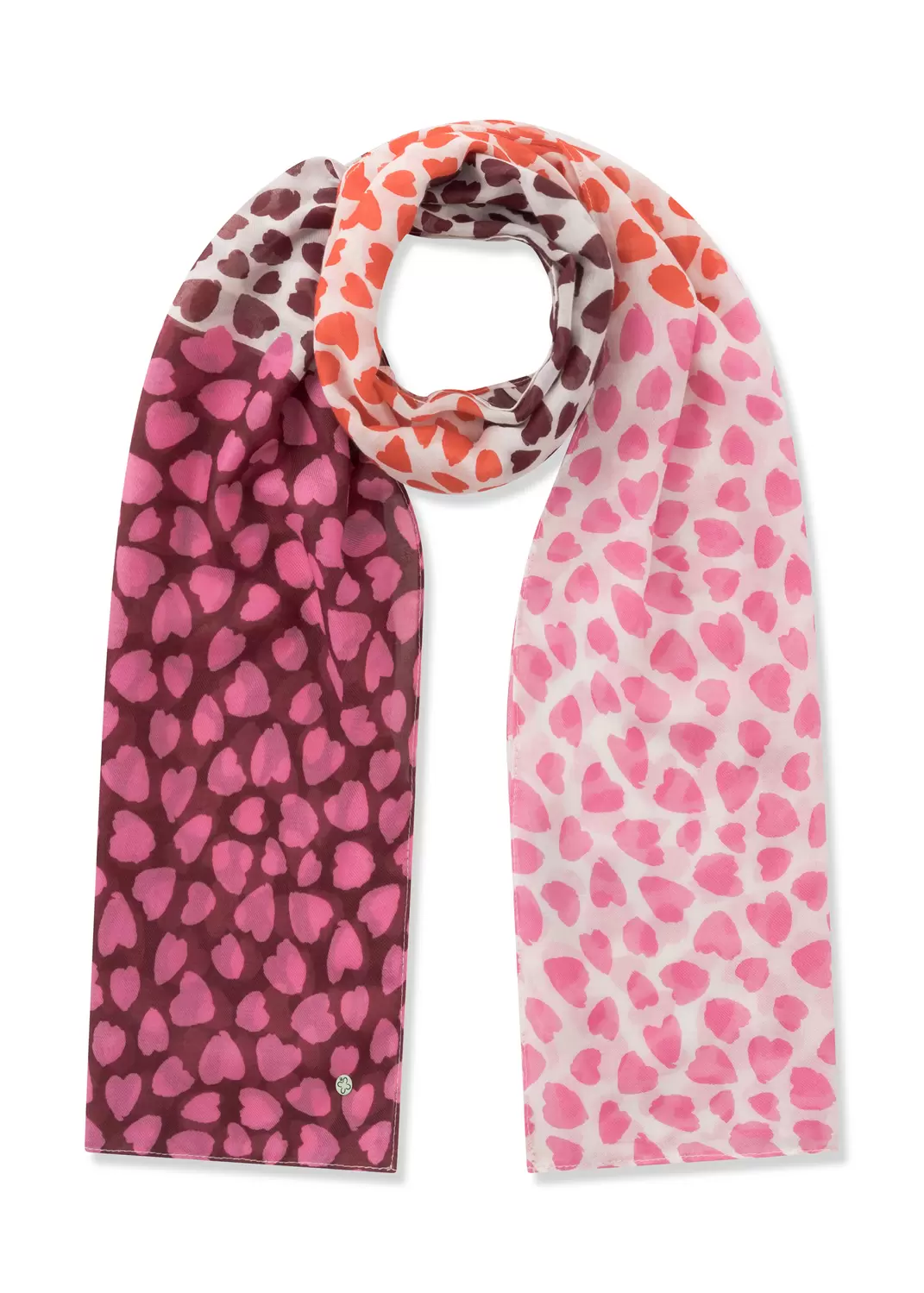 PRINTED SCARF  RECYCLED POLYESTER H