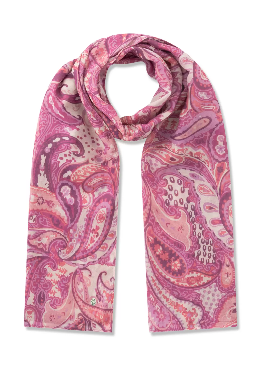 PRINTED SCARF RECYCLED POLYESTER PA