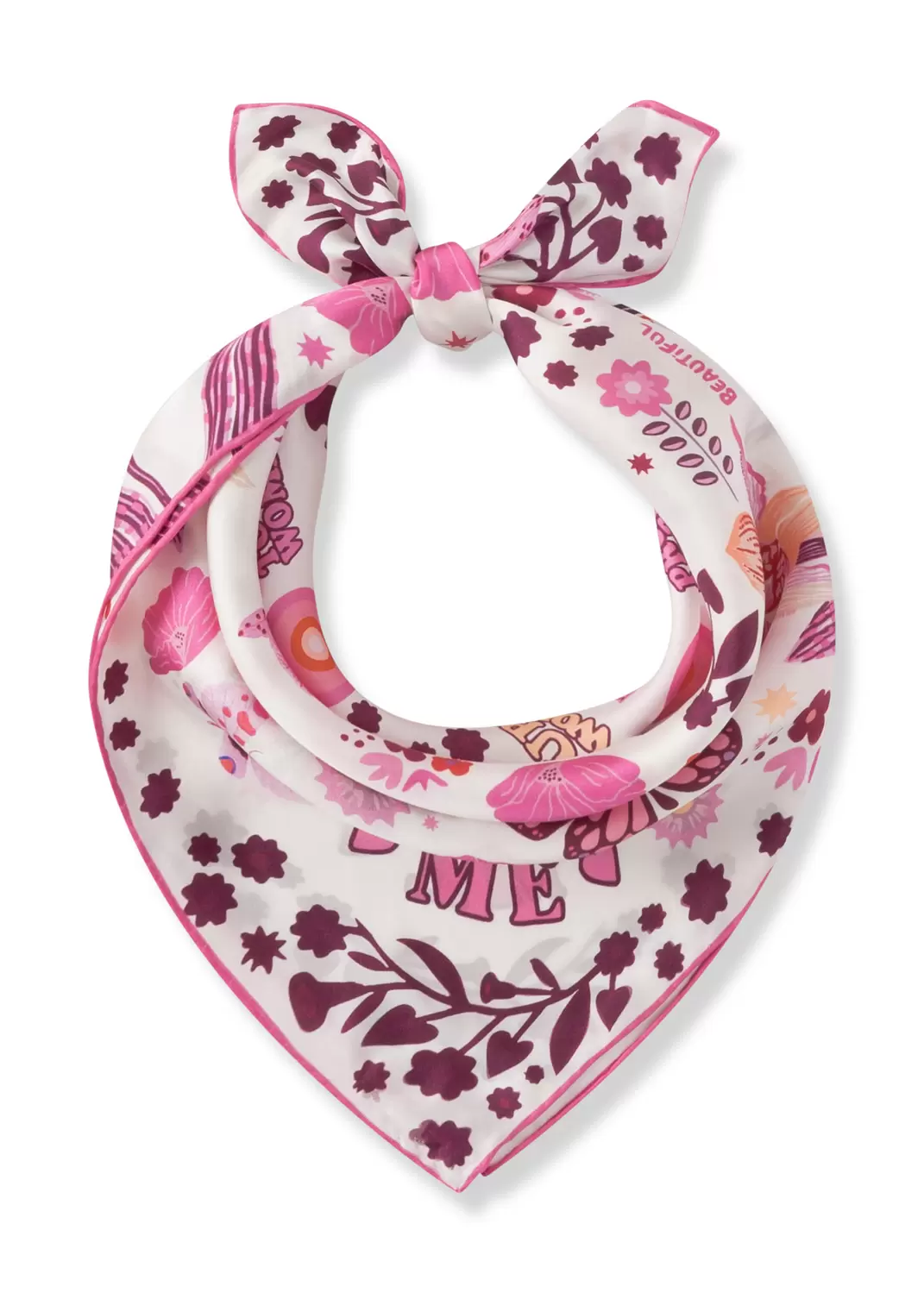 PRINTED NICKI SILK SUPERWOMAN MIX w