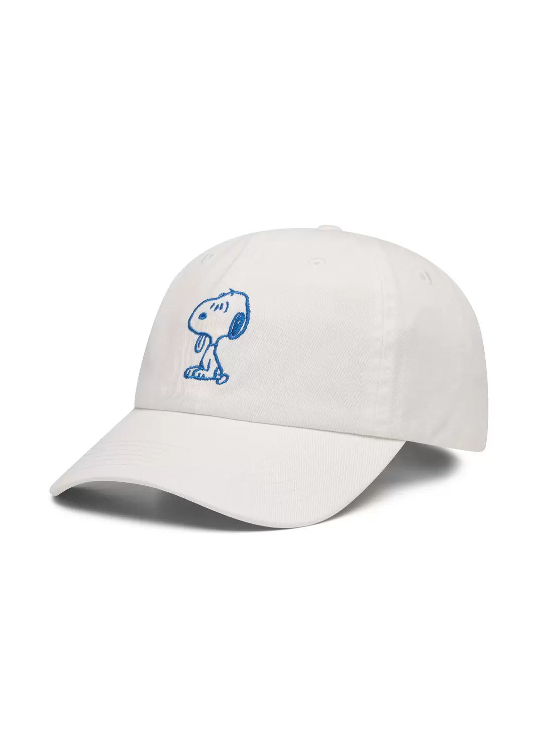 CAP COTTON WITH PEANUTS PRINT weiß-