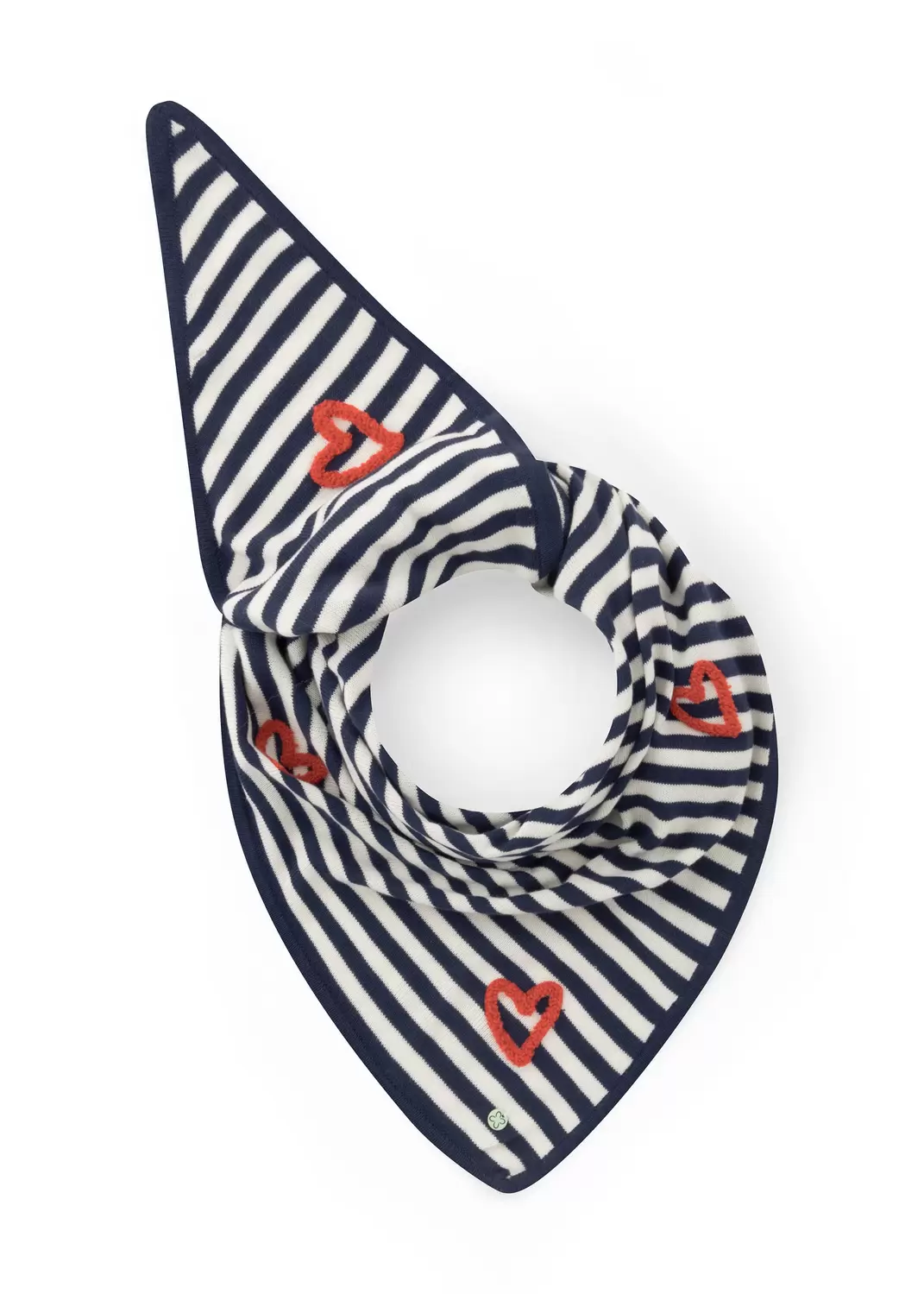 KNITTED TRIANGLE COTTON/POLYACRYL S