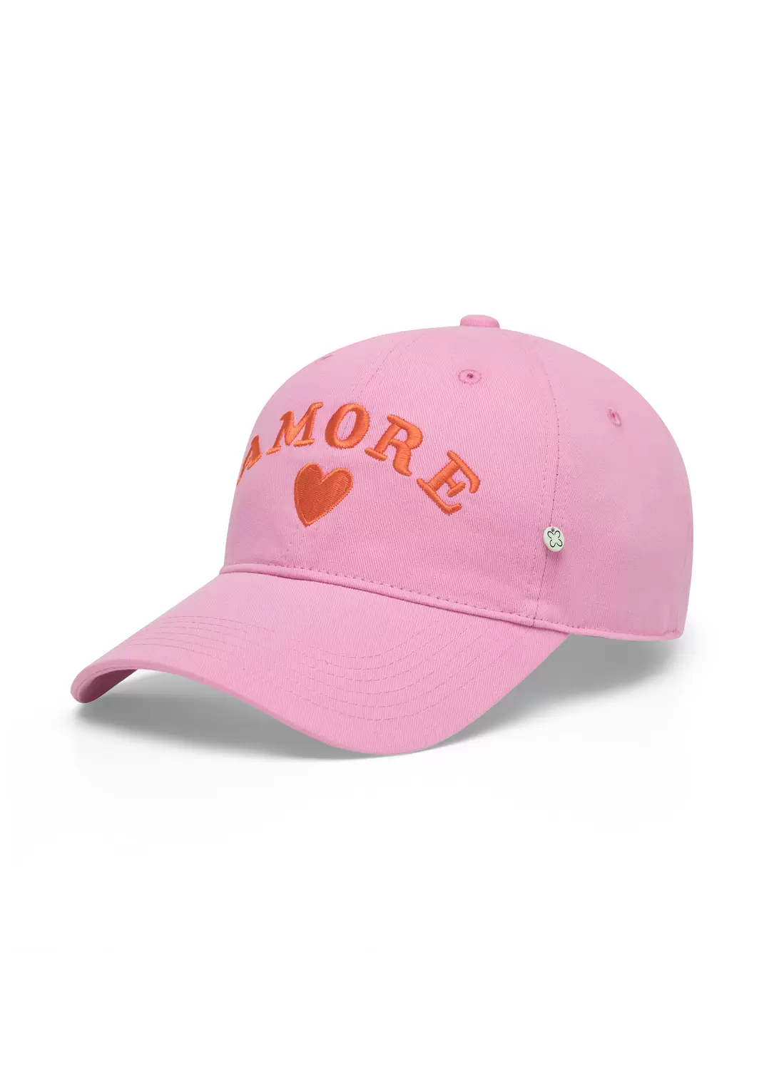 CAP COTTON AMORE EMBRROIDERY pink-O