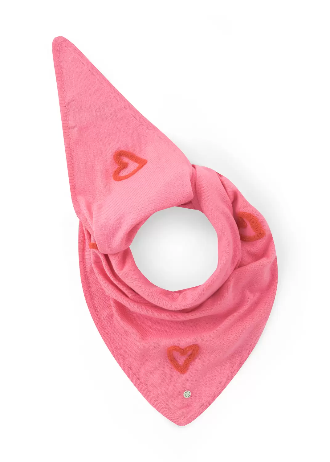 KNITTED TRIANGLE COTTON/POLYACRYL H